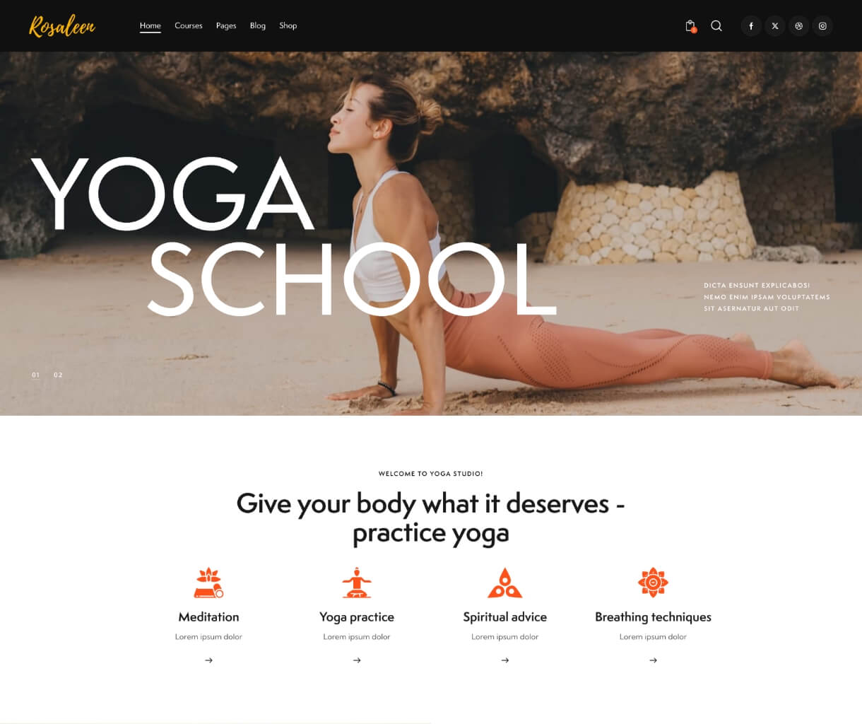 Yoga School